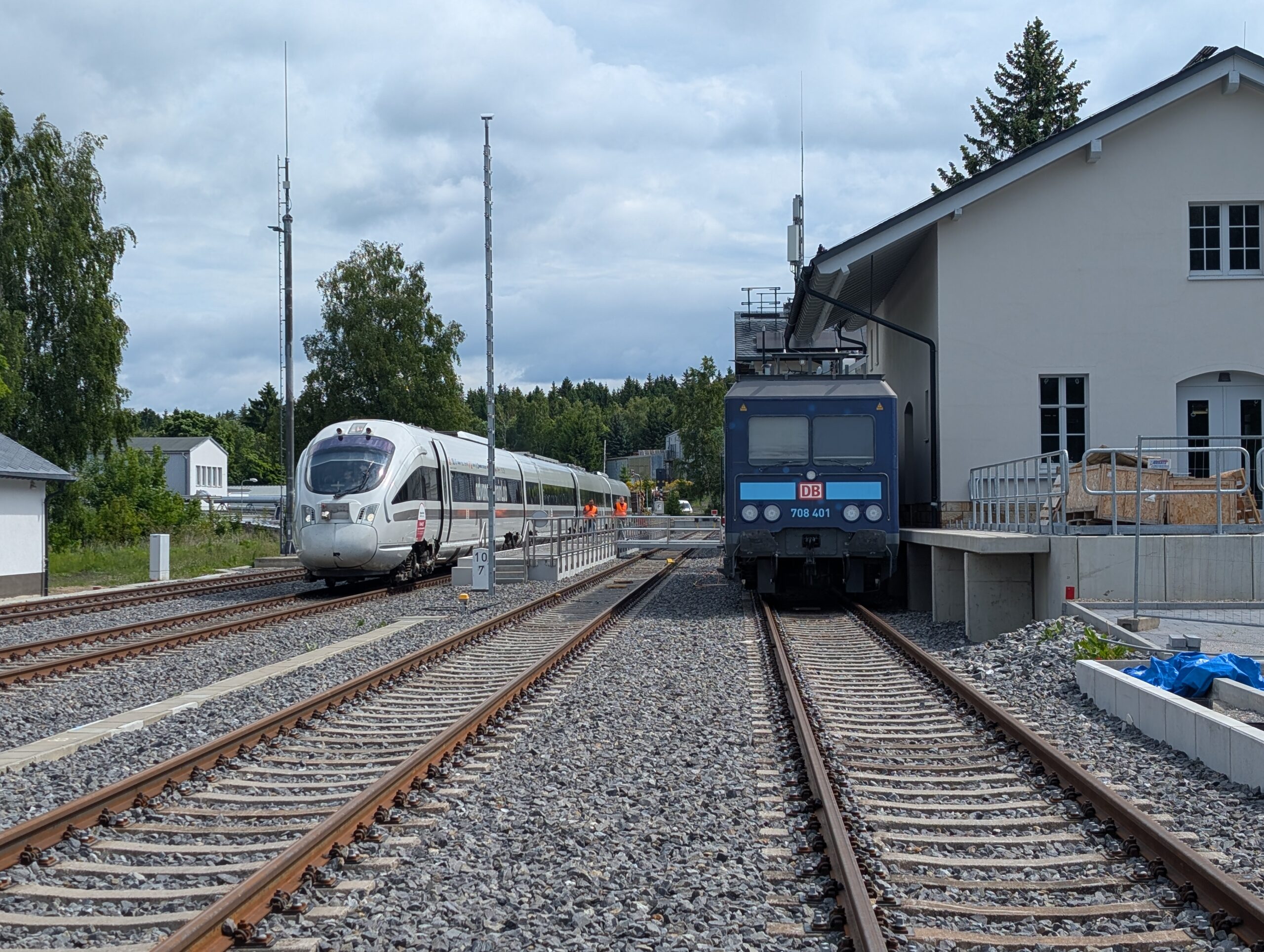 Testfeld Scheibenberg: Moving Block Demonstrator aus dem Europe‘s Rail Joint Undertaking (ERJU)